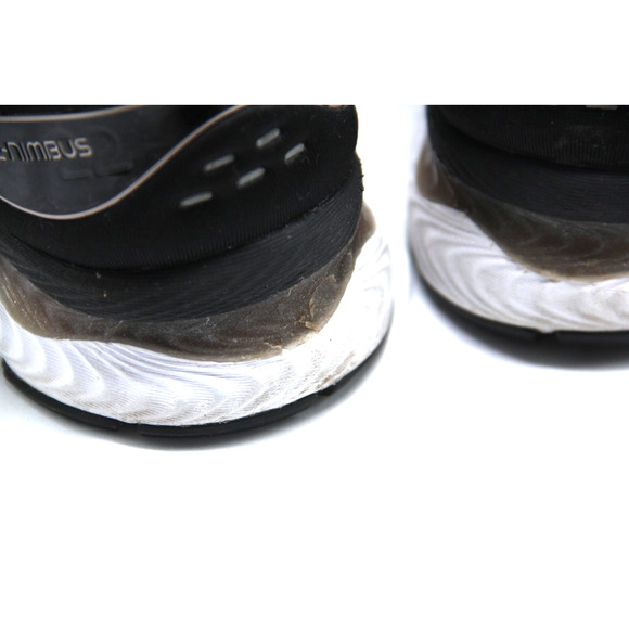 Asics Gel-Kayano 22 Running Shoes Women Size 9 Black Sneakers knit 1012A678 - Picture 5 of 7